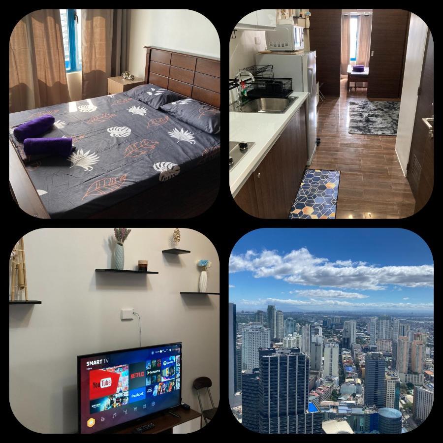 Makati Amazing View Penthouse Studio, Air Residence, Fast Internet Manila Exterior foto